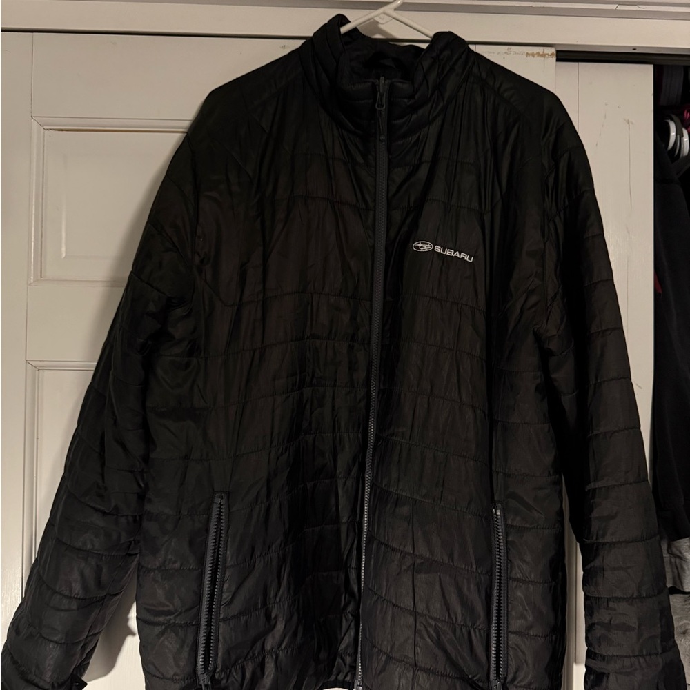 Men's Black Puffer Jacket